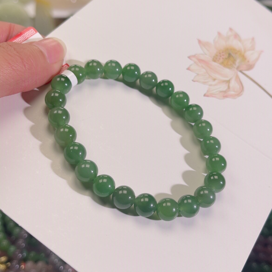 和田玉手链未镶嵌