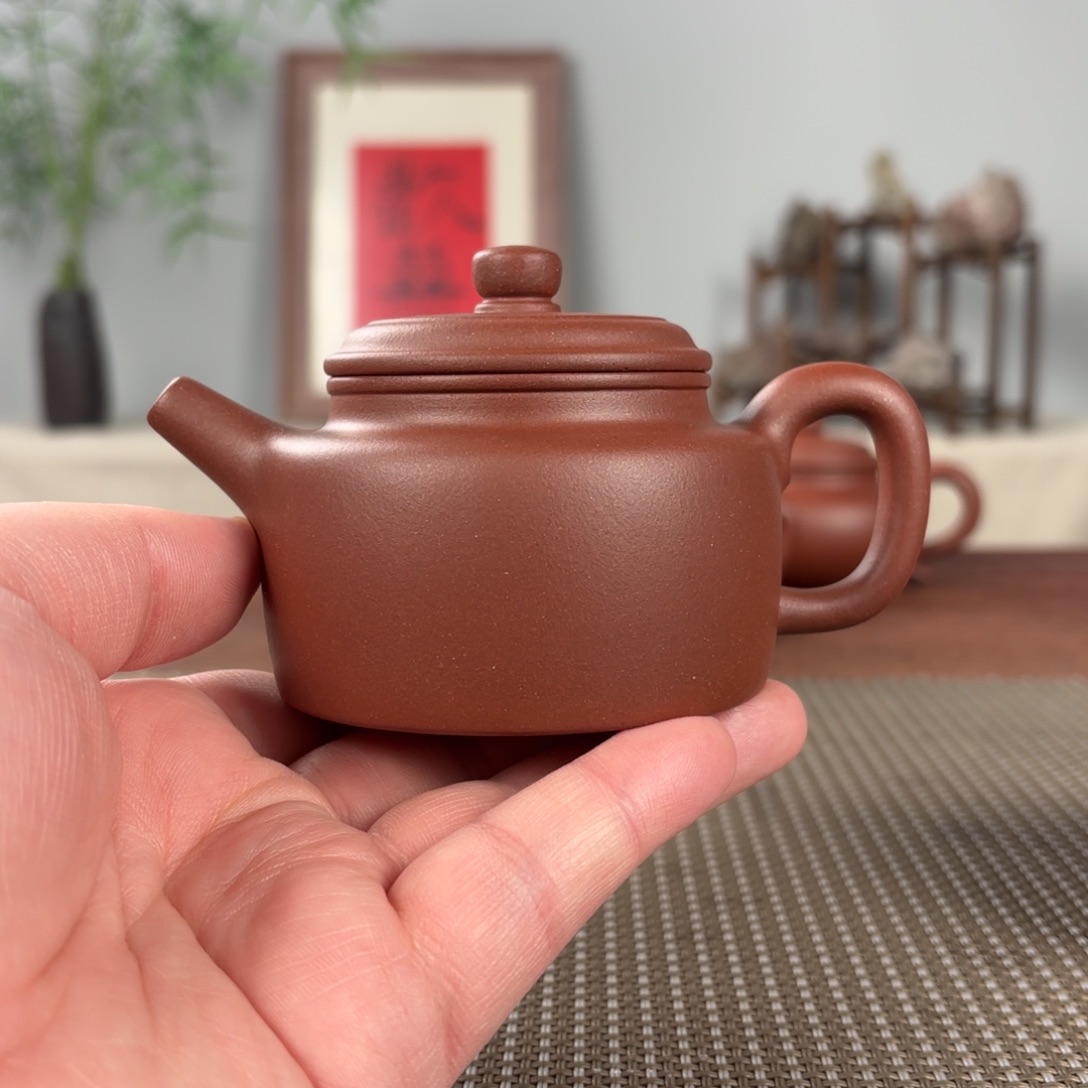 紫砂茶壶黄龙山原矿紫砂壶150