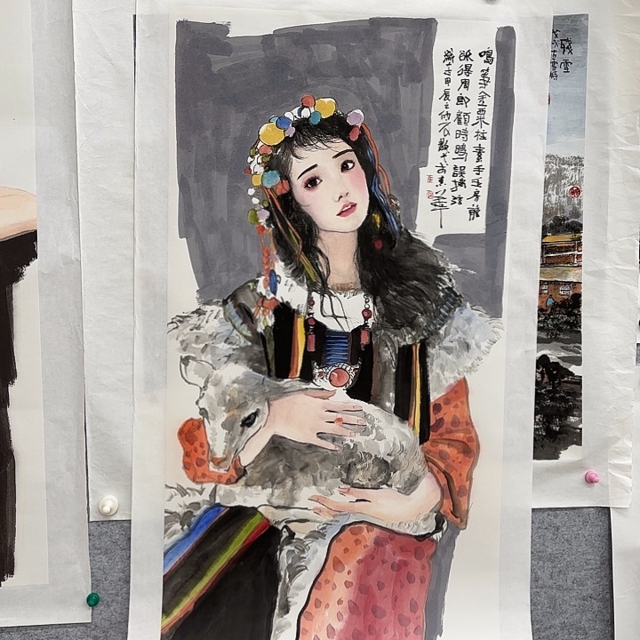 国画刺*花鸟等的繁殖与发展第二