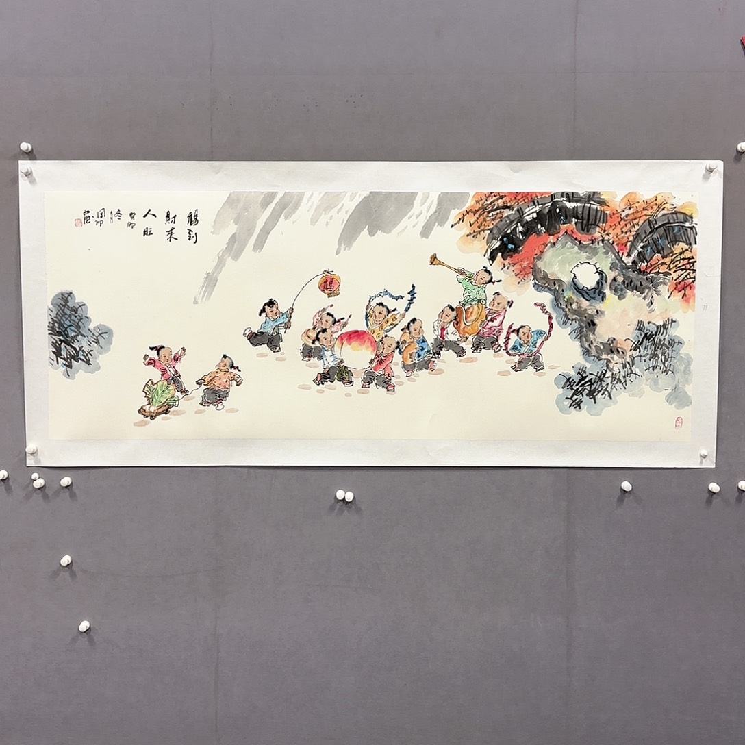 国画国画纯手绘作品请放心去藏