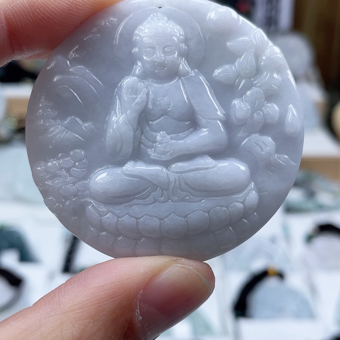 翡翠颈饰未镶嵌0899挂件