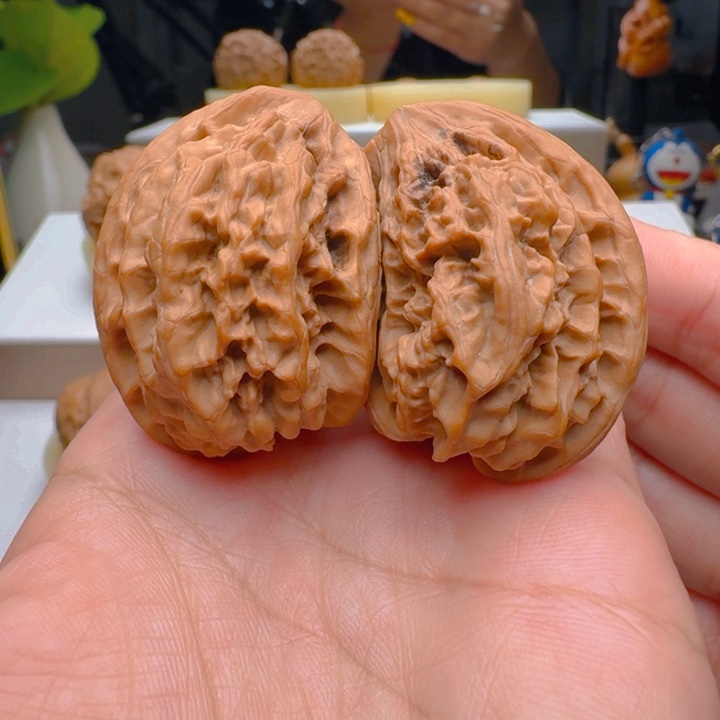 把件核桃野牛半壁江山