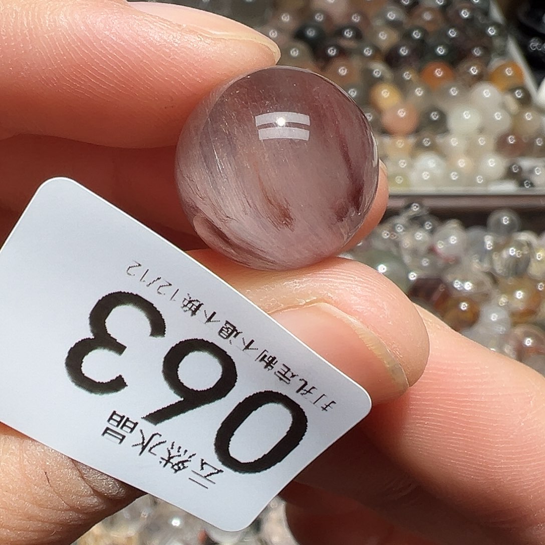 水晶未镶嵌珠宝半成品