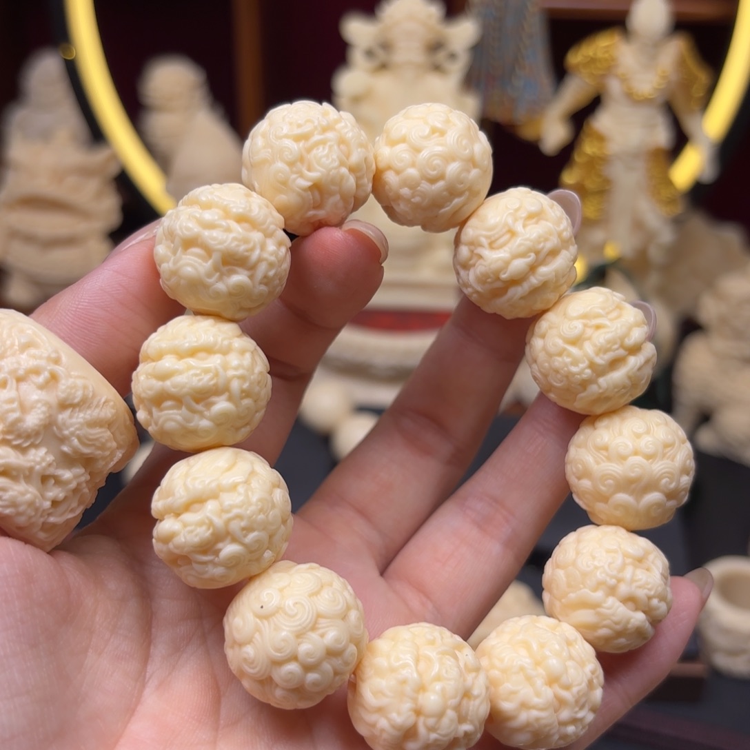 吊坠菩提根/象牙果霸王貔貅串