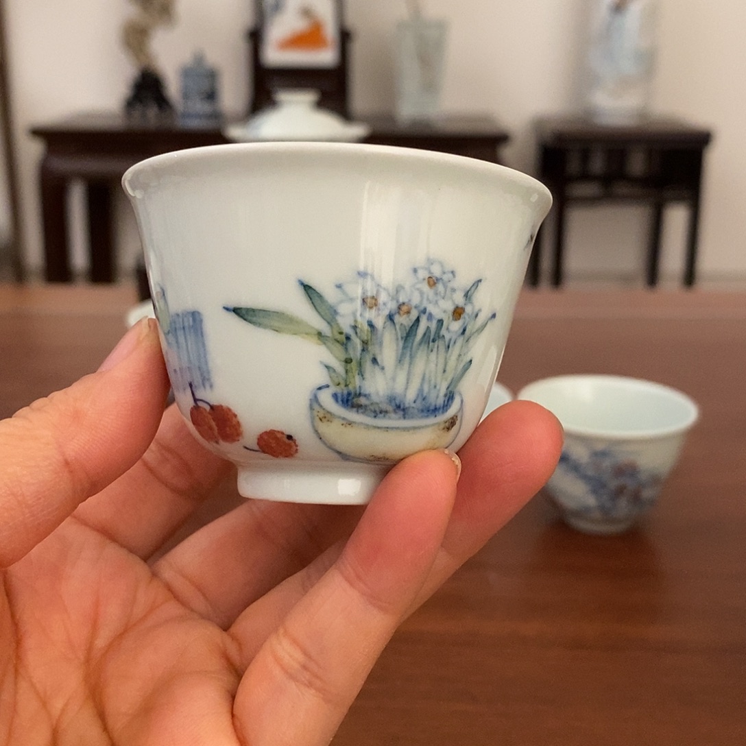 随***活景德镇艺术清供单杯