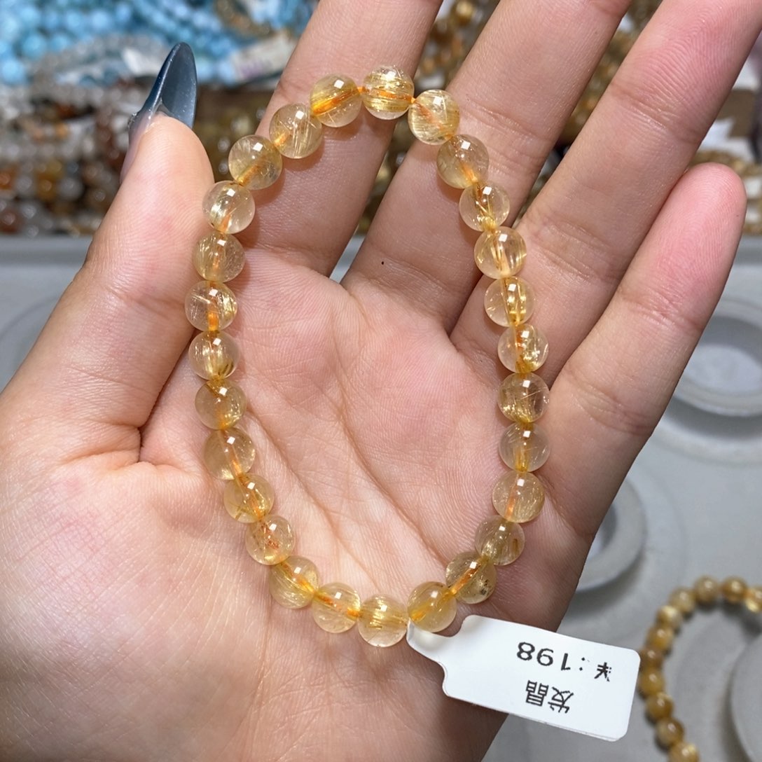 水晶手链未镶嵌手链