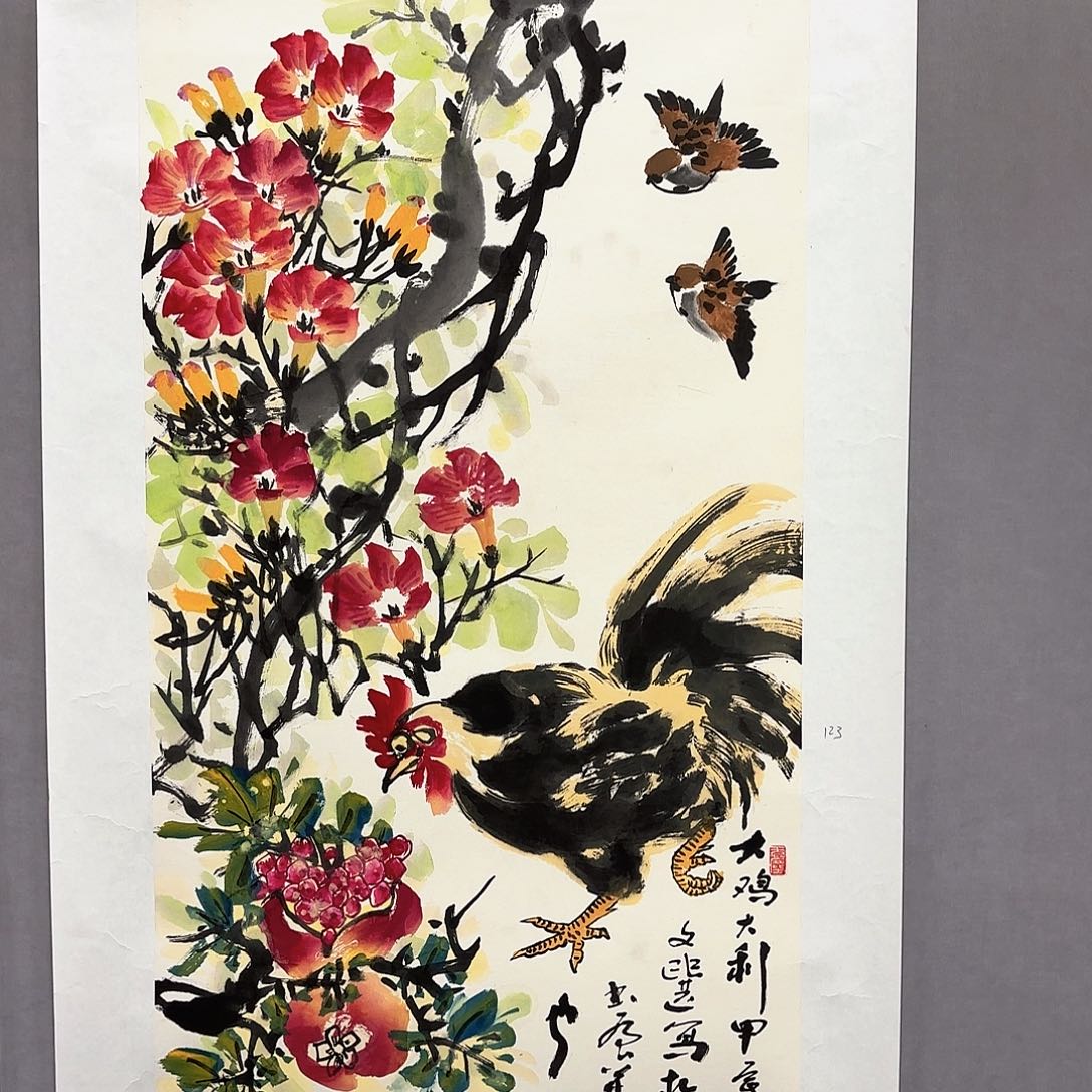 国画国画纯手绘作品请放心去藏