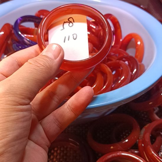 玛瑙/玉髓未镶嵌手镯