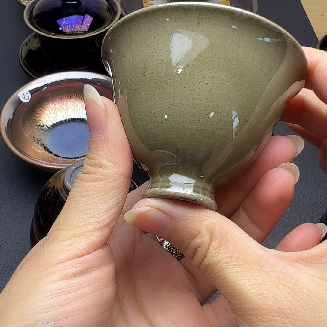 茶盏建窑建盏主人杯