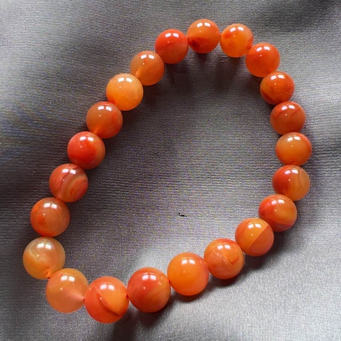 未镶嵌手串南红玛瑙
