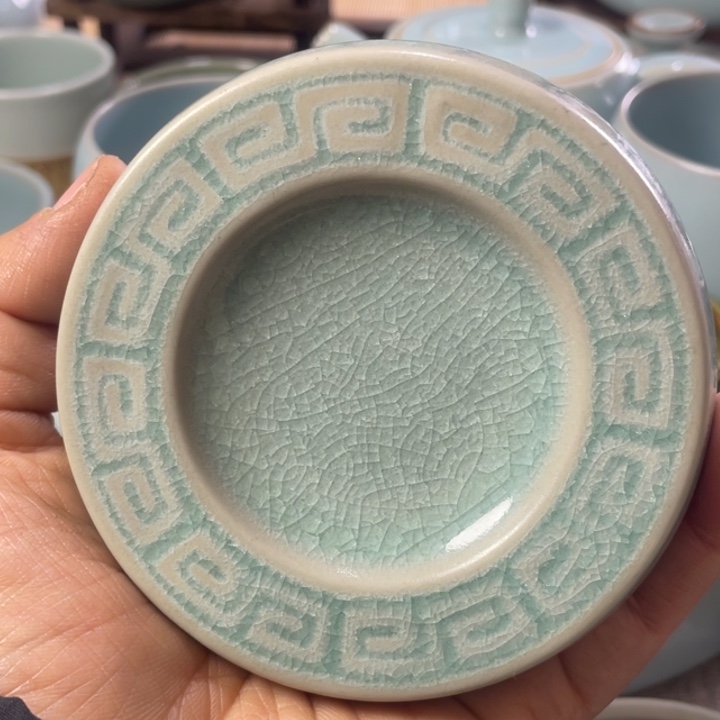 汝州原矿釉杯垫微瑕发发发发发