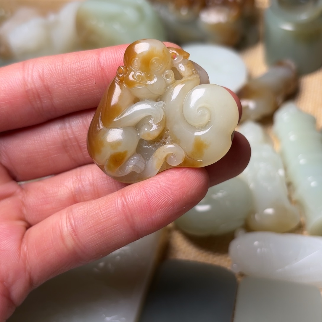和田玉吊坠(不含链)未镶嵌刘*华