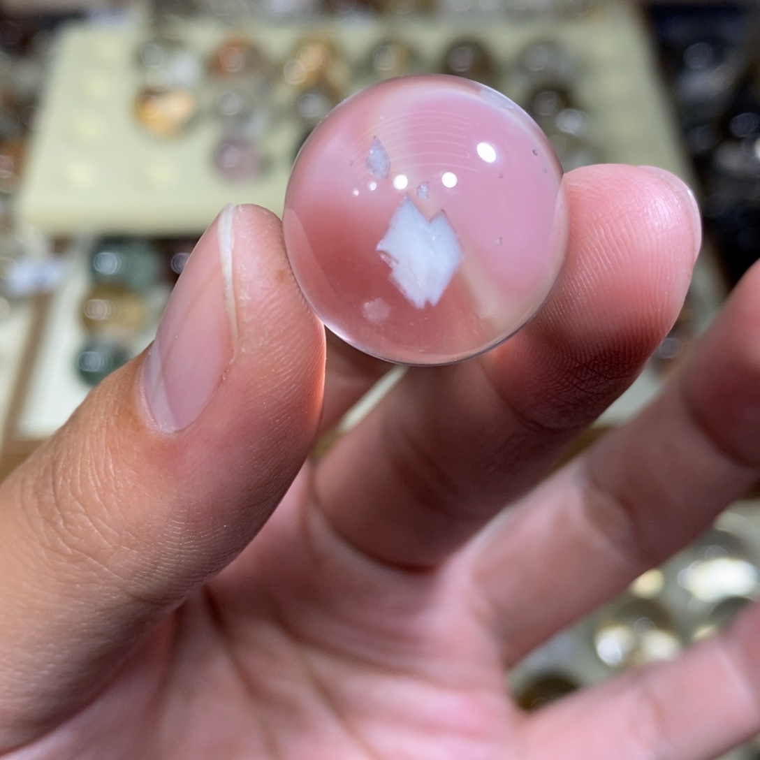 未镶嵌珠宝半成品水晶21.2m