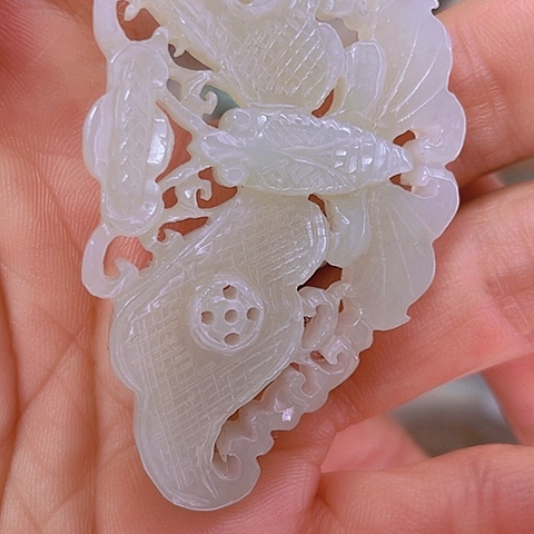 和田玉（白玉）挂件未镶嵌