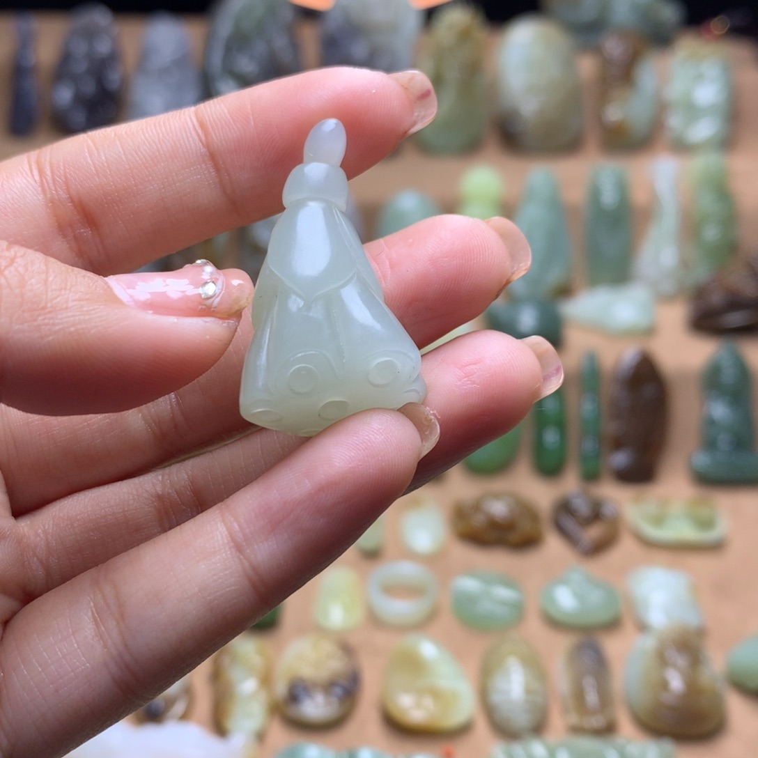 和田玉挂件未镶嵌