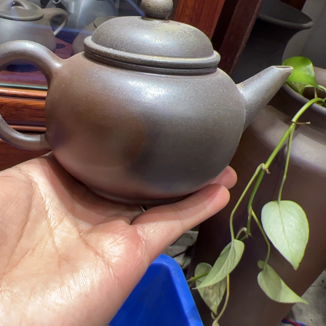 贵台龙窑柴烧茶壶55