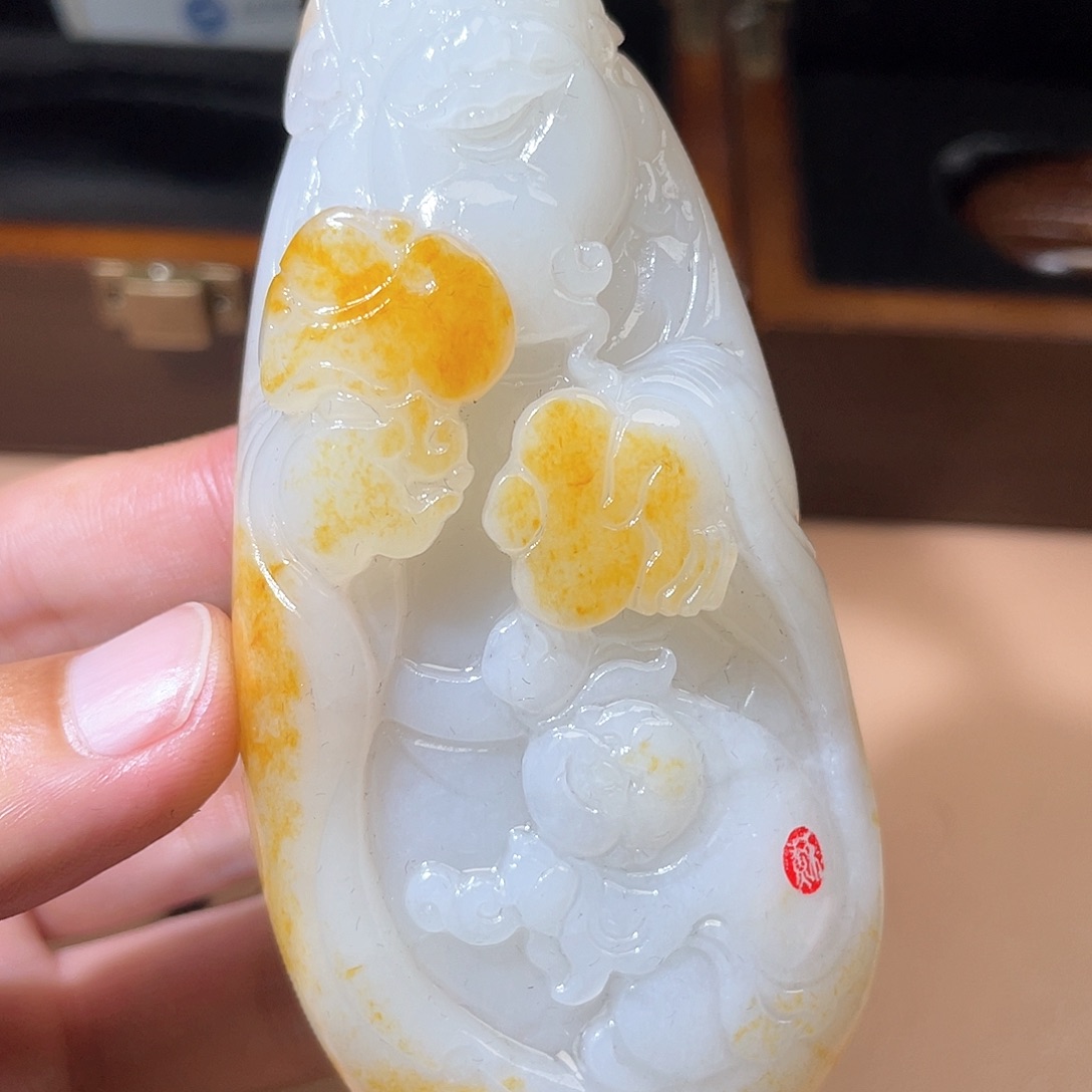 和田玉颈饰未镶嵌A7