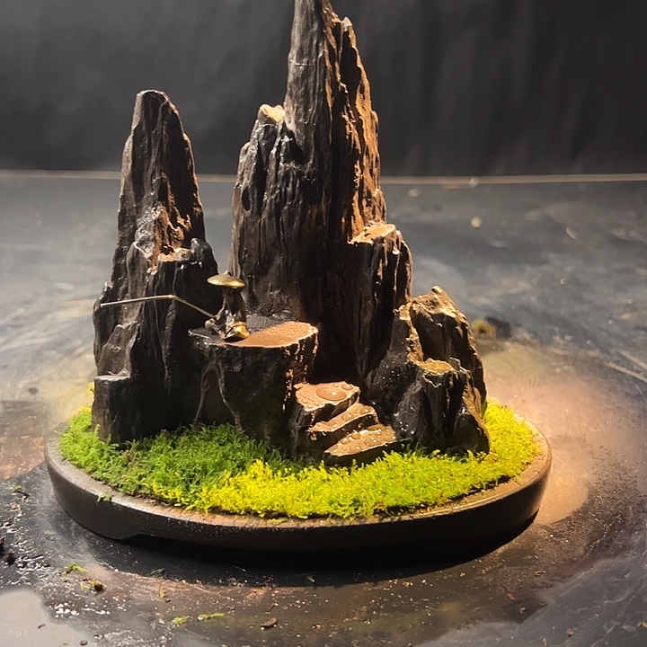 手工制作宋山石盆景007