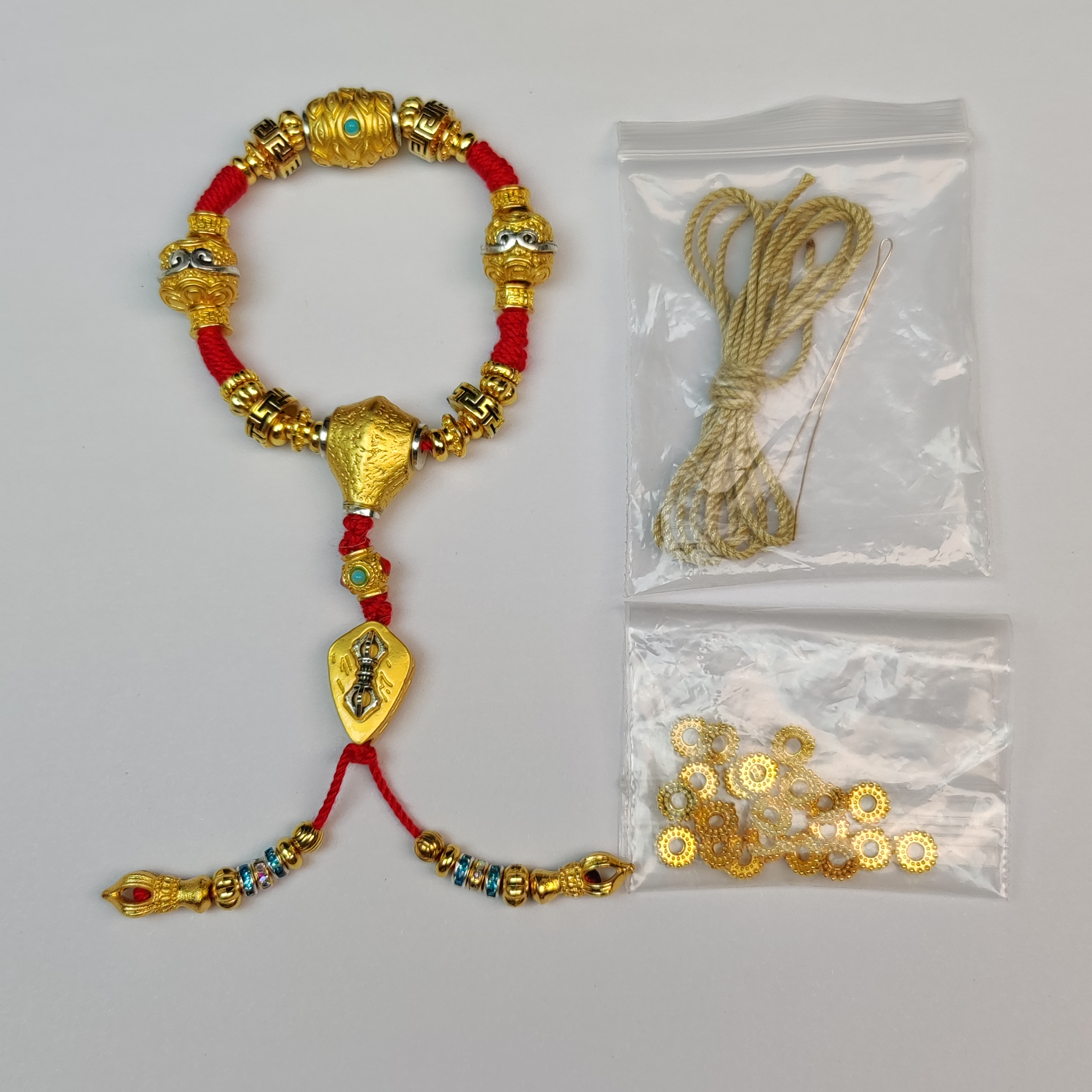 212号鲨鱼背三通文玩配饰套装13mm以下适用