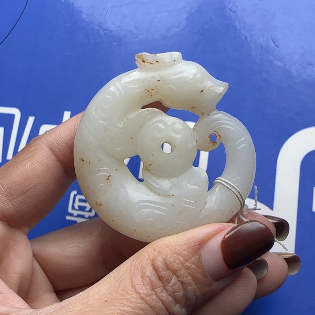 和田玉挂件未镶嵌