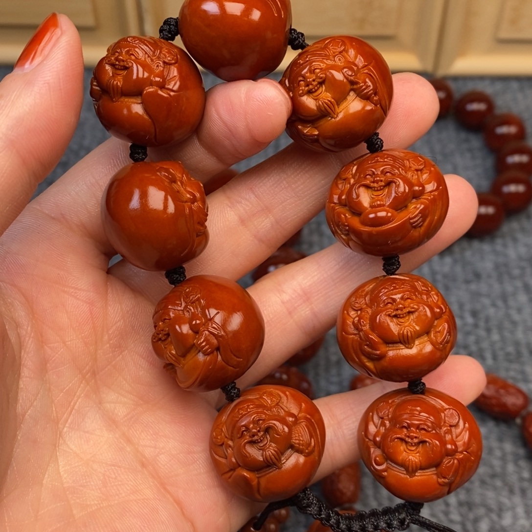 橄榄核手串/手链财神