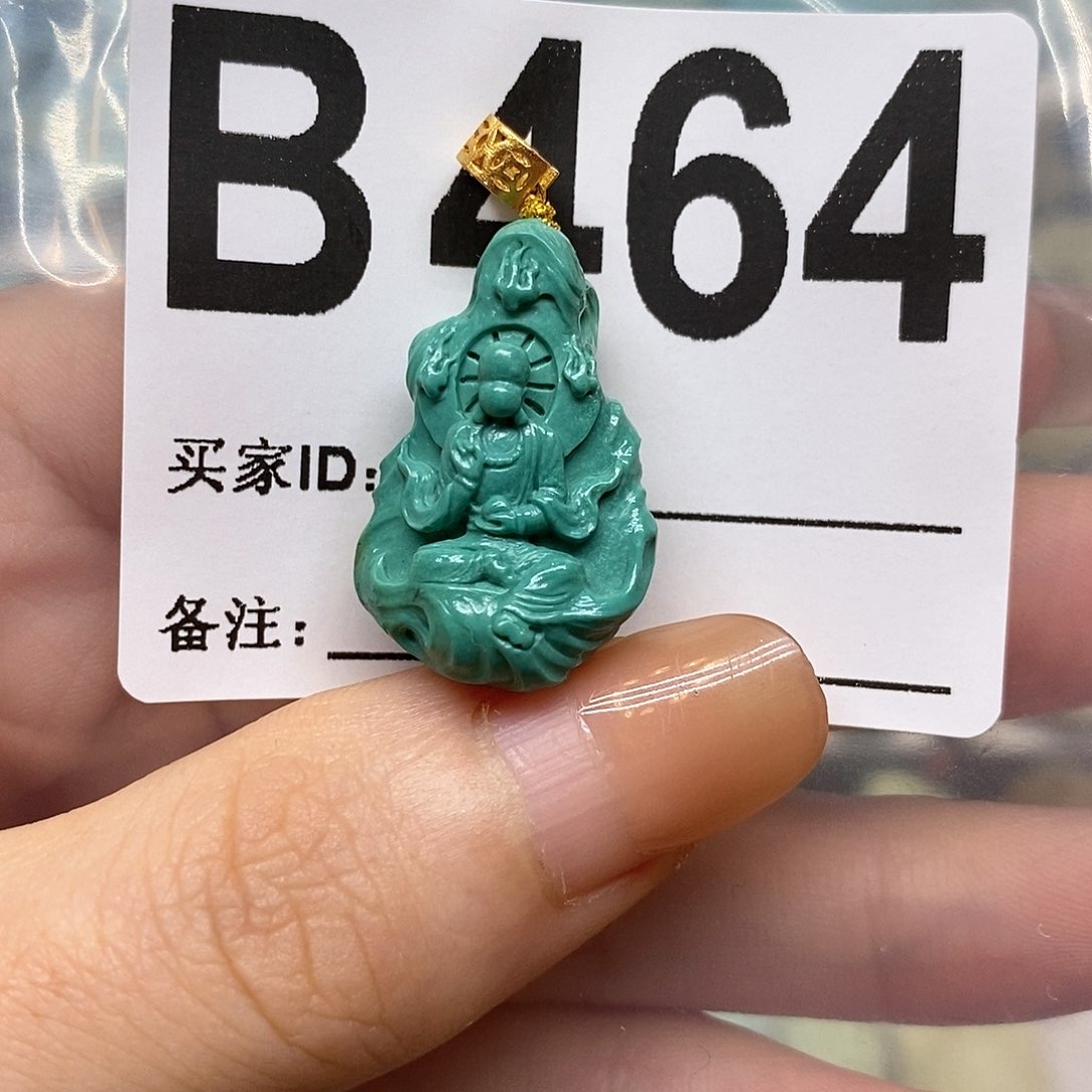 未镶嵌绿松石绿松石配饰定制
