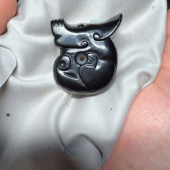 和田玉挂件未镶嵌蓟****炖