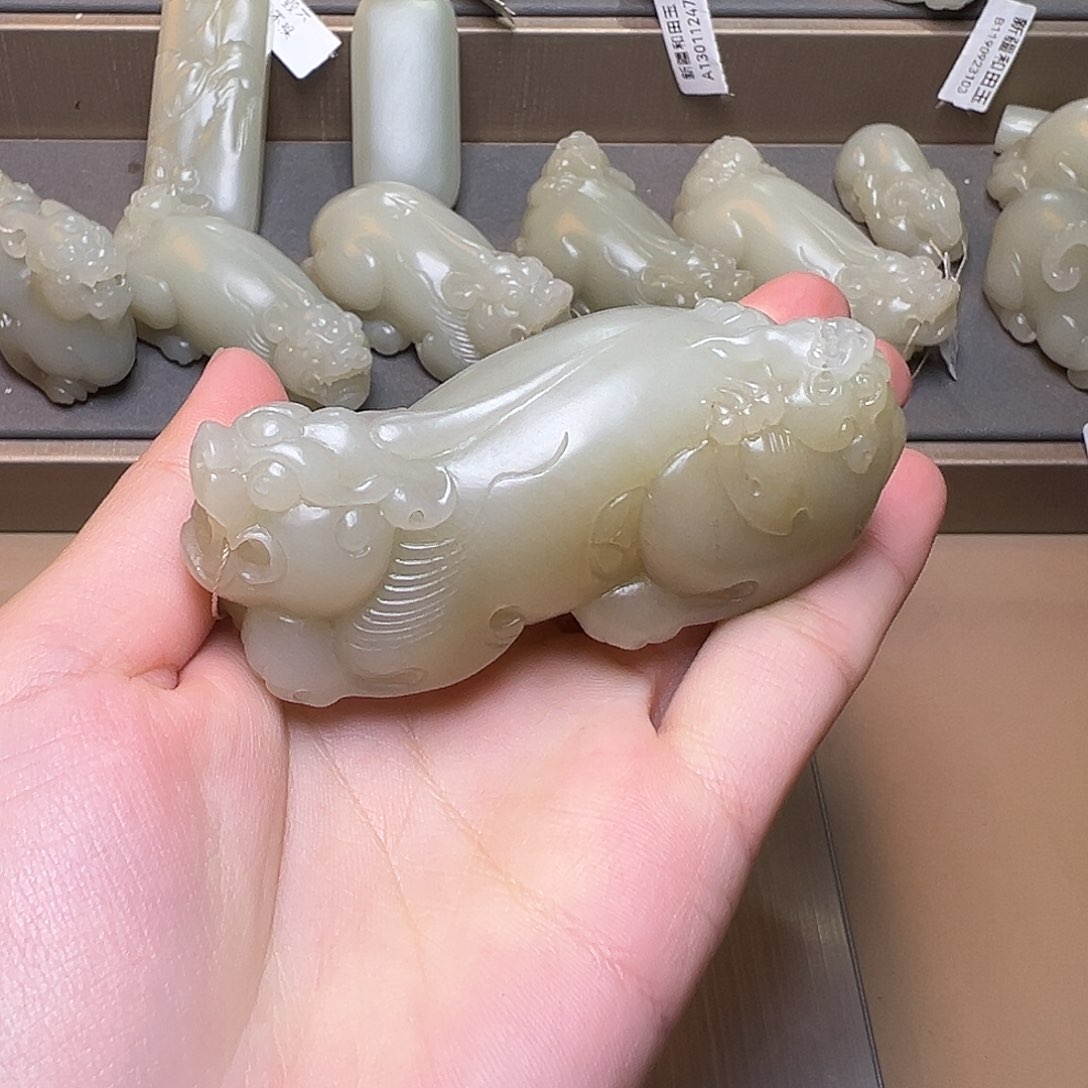 和田玉把件未镶嵌