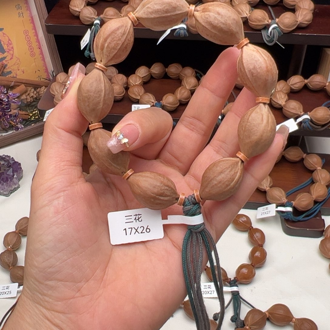 橄榄核手串/手链梅林铁核手串17X26