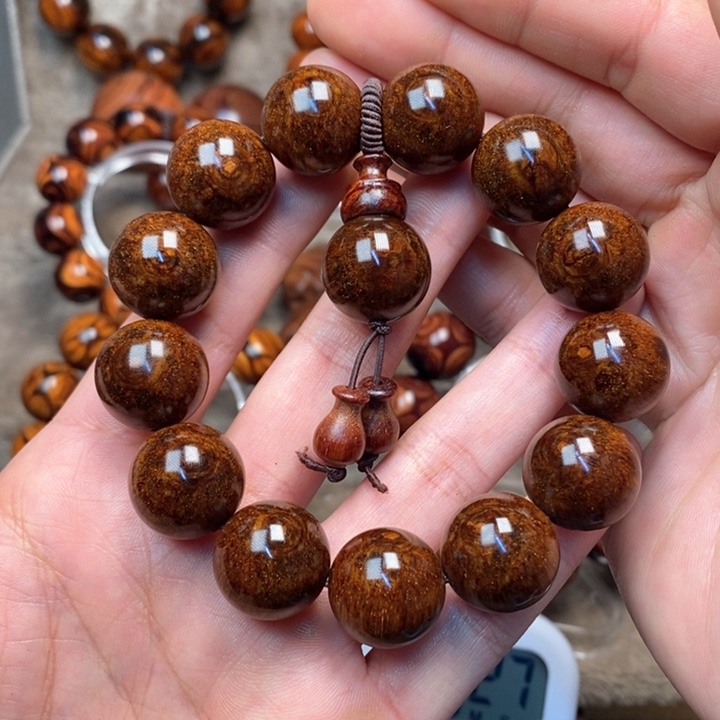 黄花梨/降香黄檀紫油梨成品加工手串