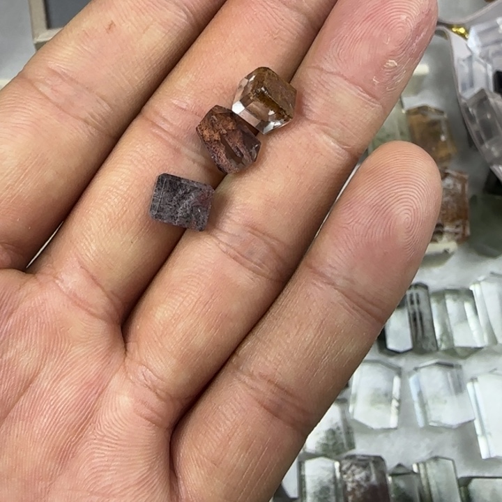 银S925镶嵌珠宝半成品紫晶