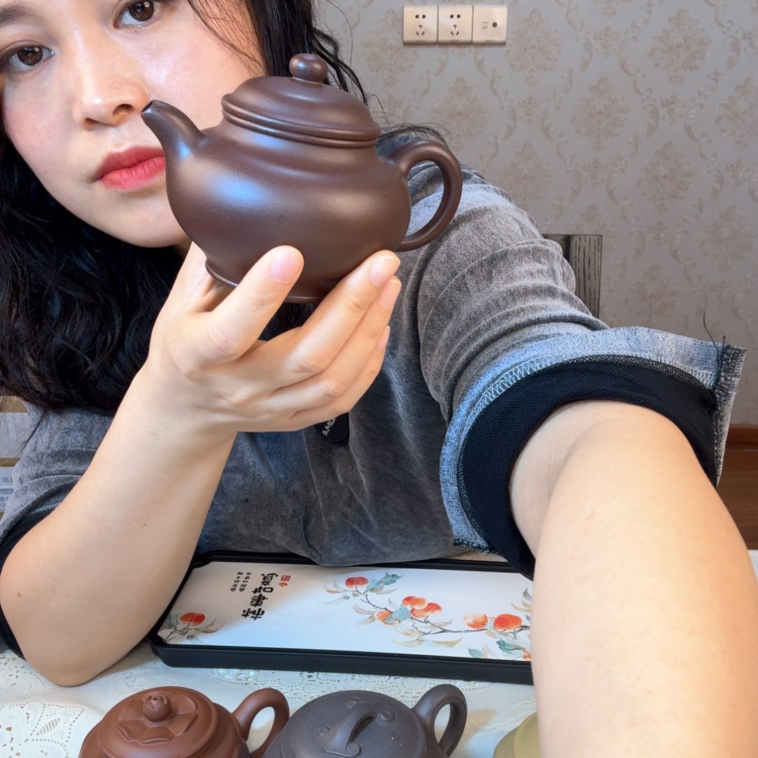 紫砂茶壶老*精工制作