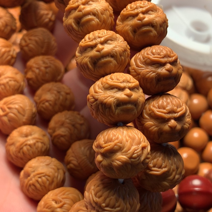 【闪购商品】猴头核桃手串江**见悟空