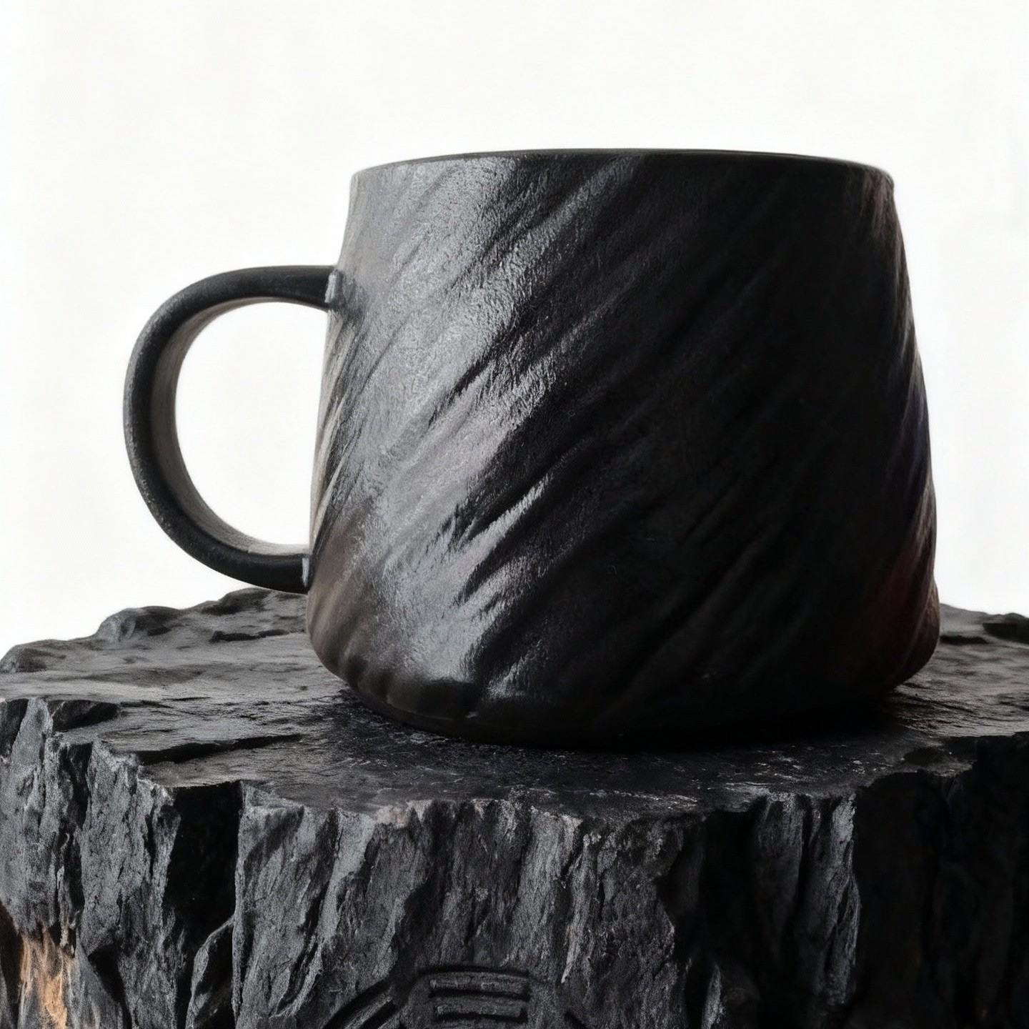 西侯幽谷老虎石主人杯手把杯500毫升刮疗片