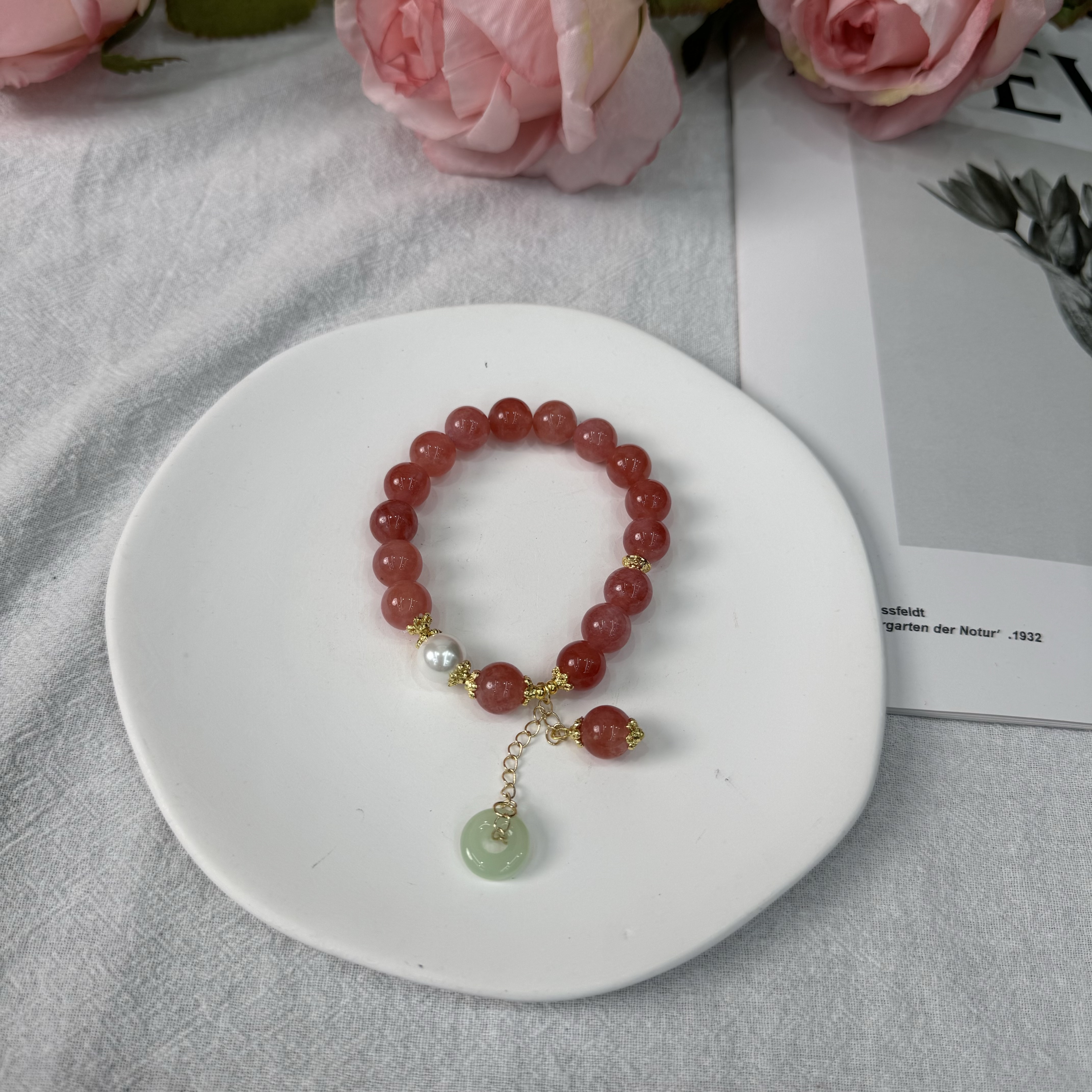 高定珠宝盐源手链10+ZX1492S058