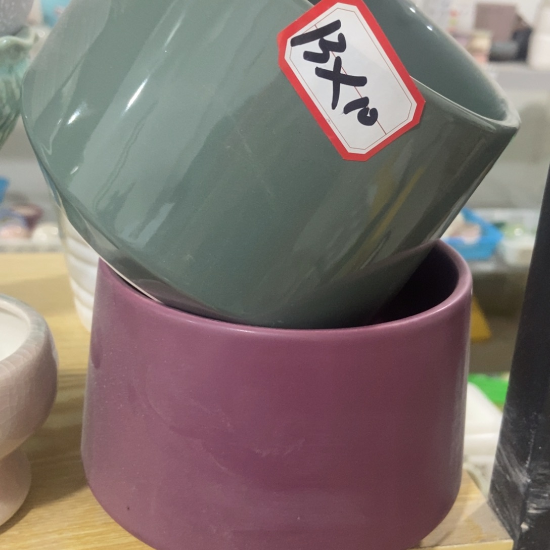 红陶高温陶瓷花盆