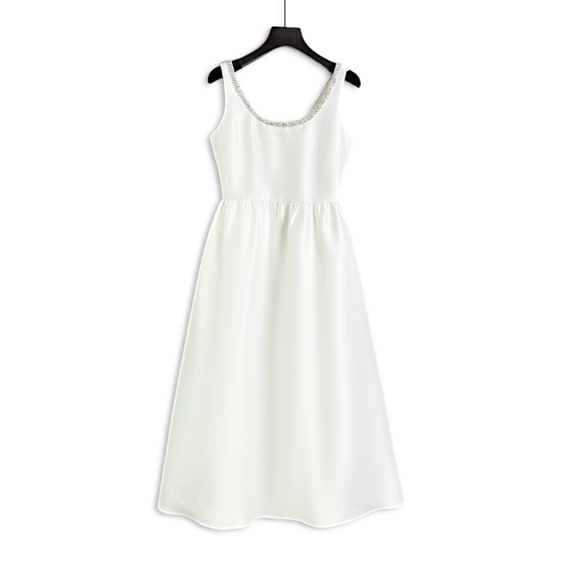 2025春夏女装气质设计款高定连衣裙E00248