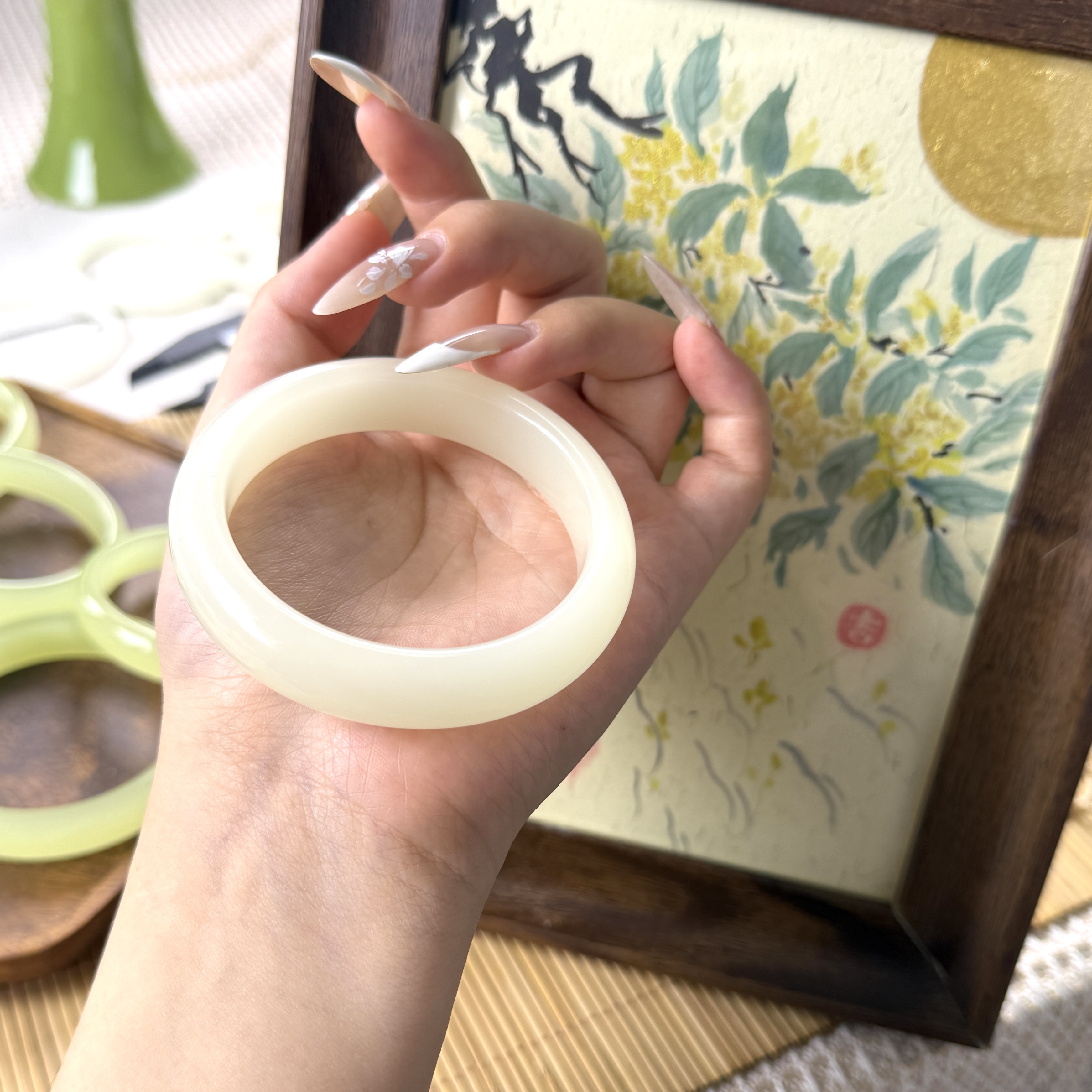 新疆暖白正圈气质