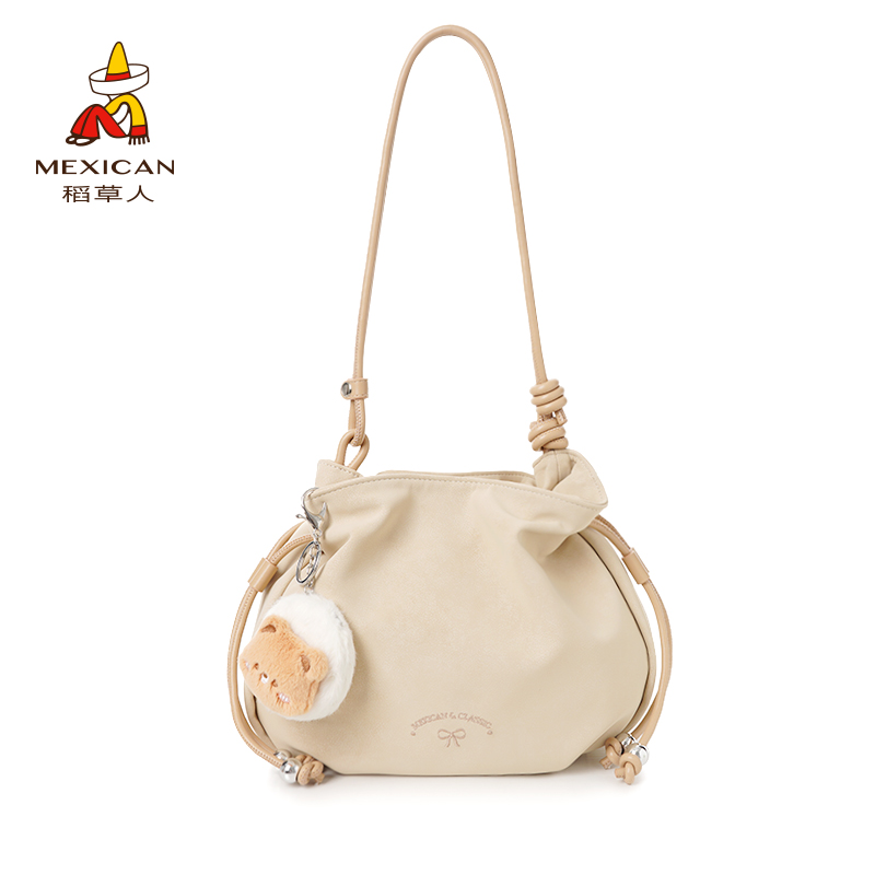 2025秋季新款琥珀流光单肩款云朵法式云朵斜挎包测