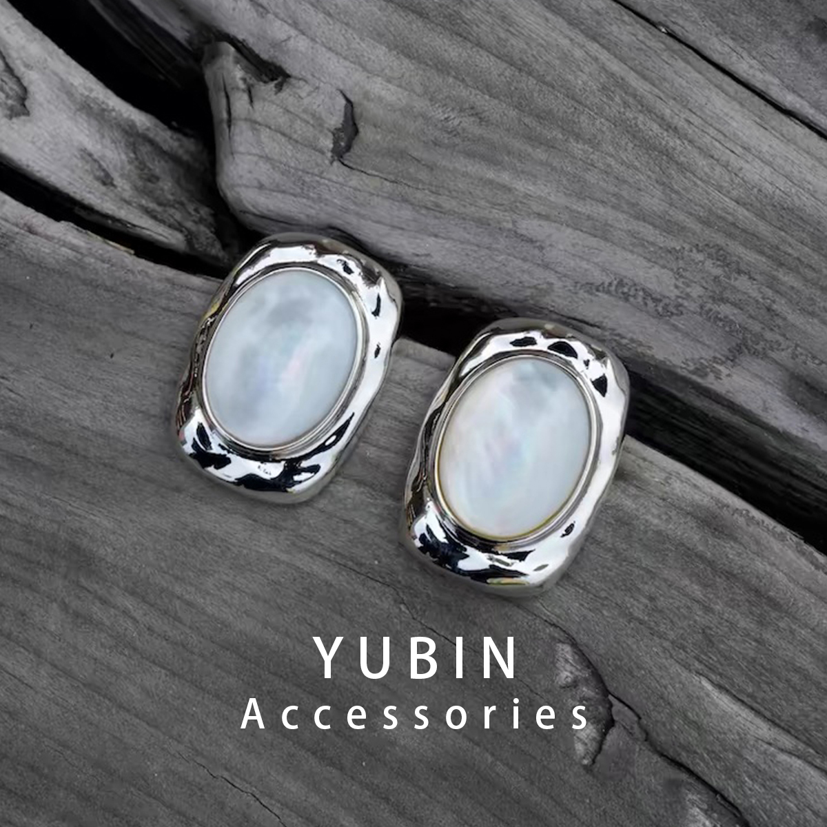 铜合金耳饰 浮光系列原创设计耳环女s925银针气质时尚高级感耳钉