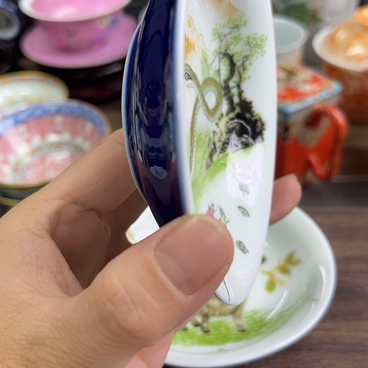 摆件景德镇陶瓷老厂瓷91