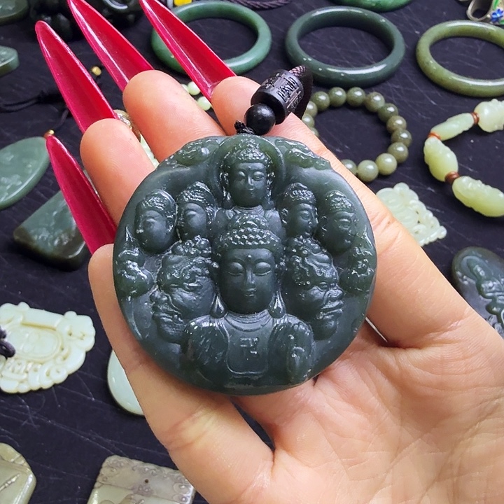 和田玉（糖玉）未镶嵌挂件