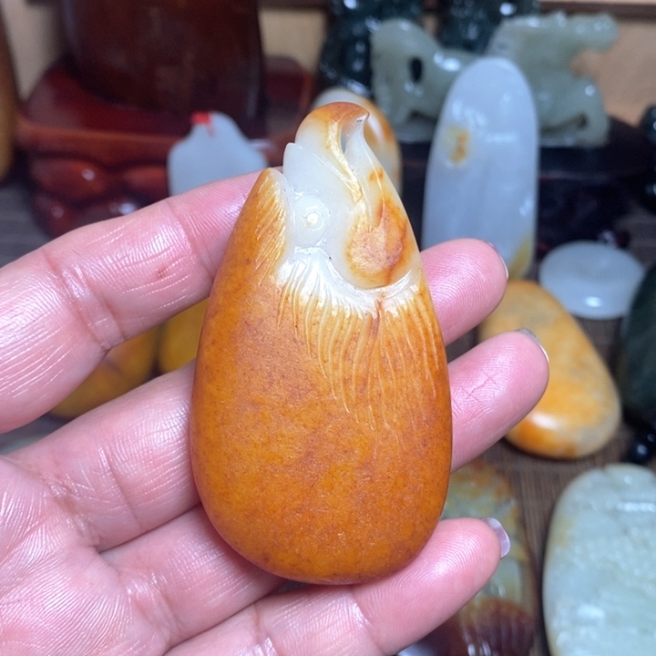 和田玉颈饰未镶嵌用****8