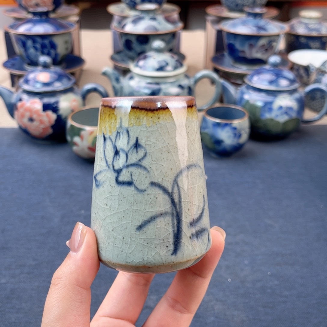 杯景德镇陶瓷杯子