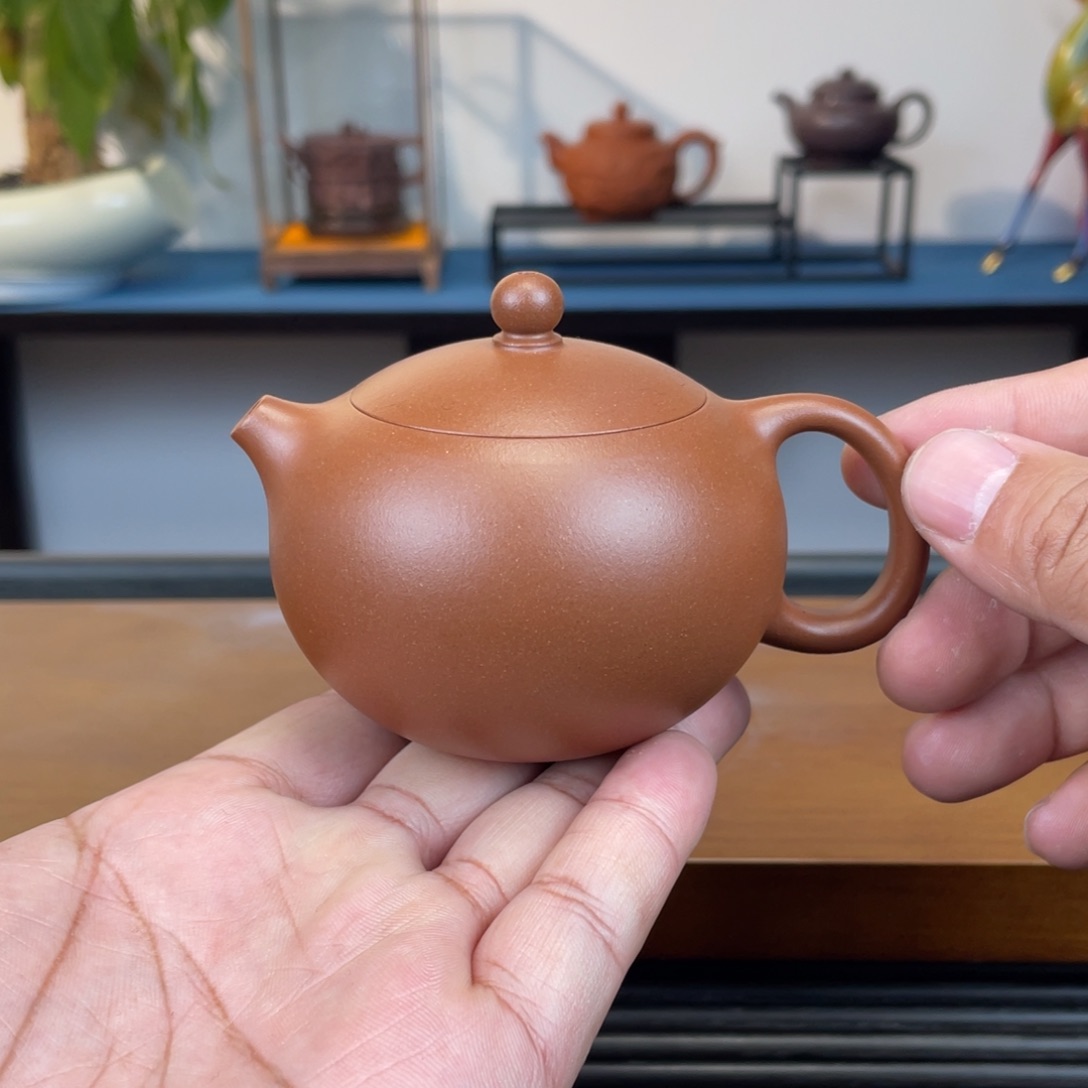 紫砂茶壶台西紫泥西施150cc