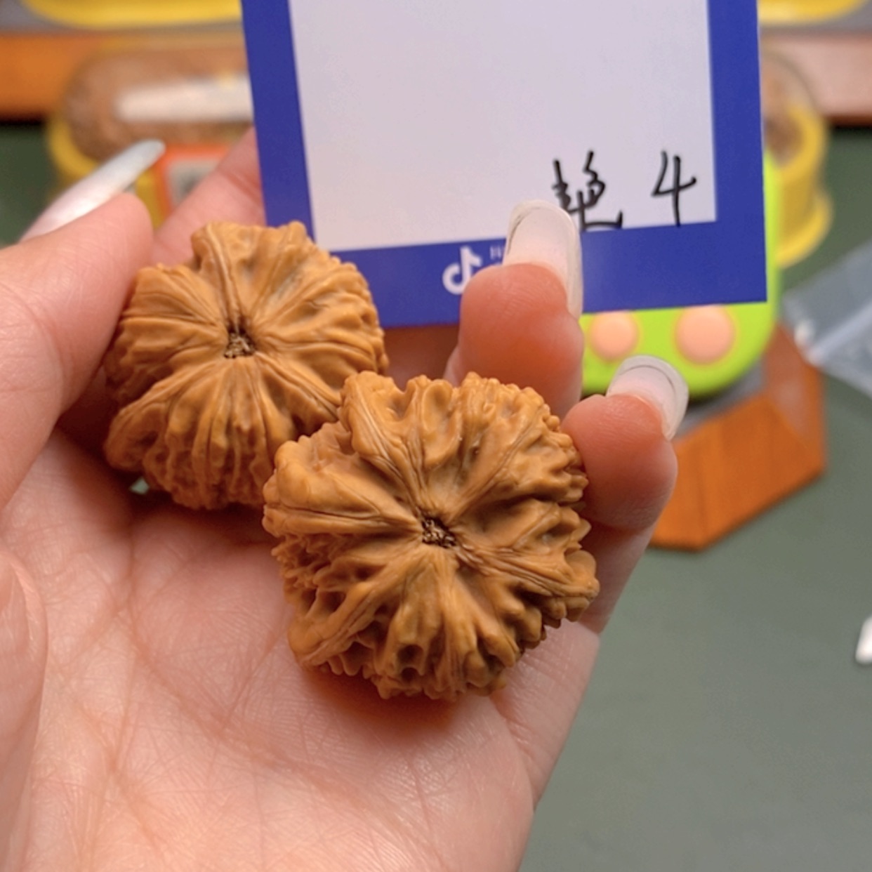 【闪购商品】文玩核桃把件奔****?4 文玩