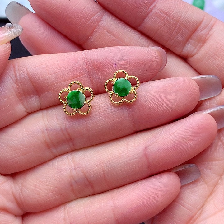 翡翠颈饰银S925镶嵌翡翠