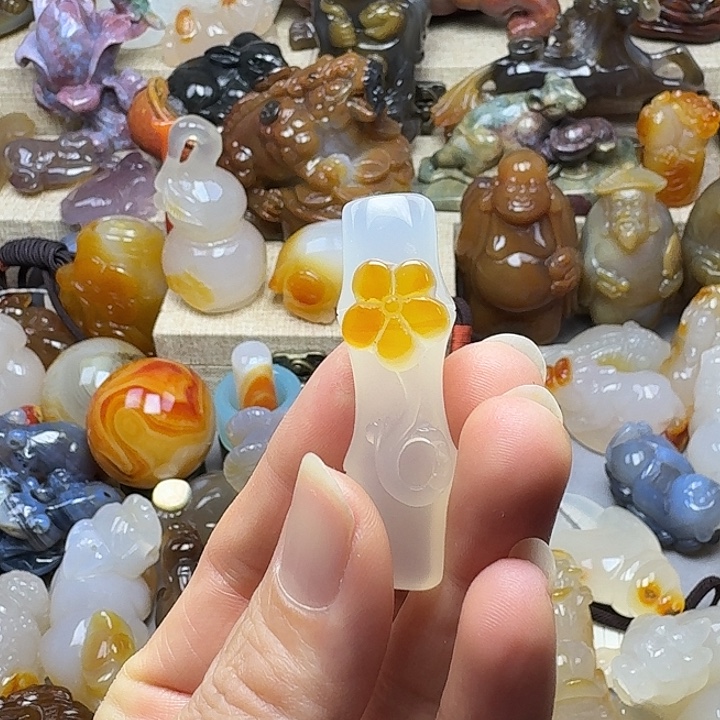 玛瑙/玉髓未镶嵌饰品