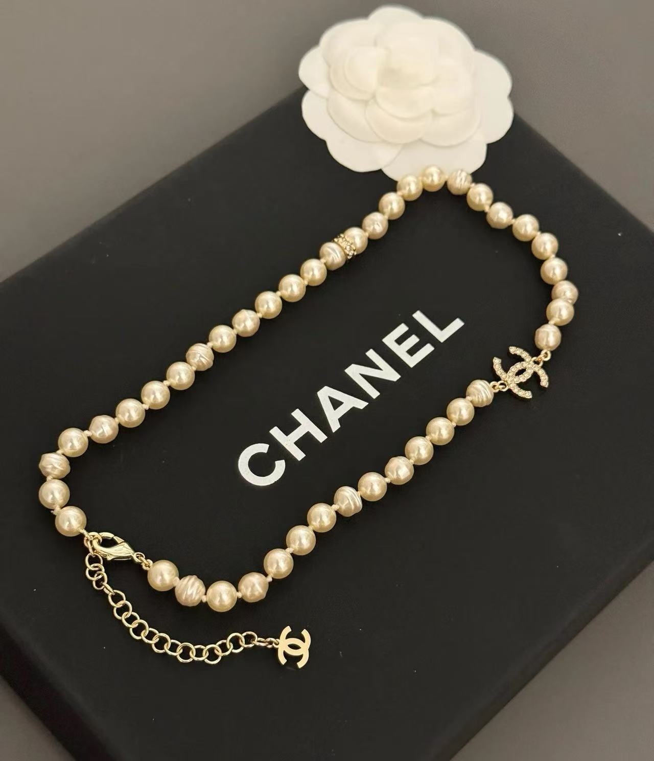 95新 Chanel/香奈儿 24C异形珍珠项链 15338867