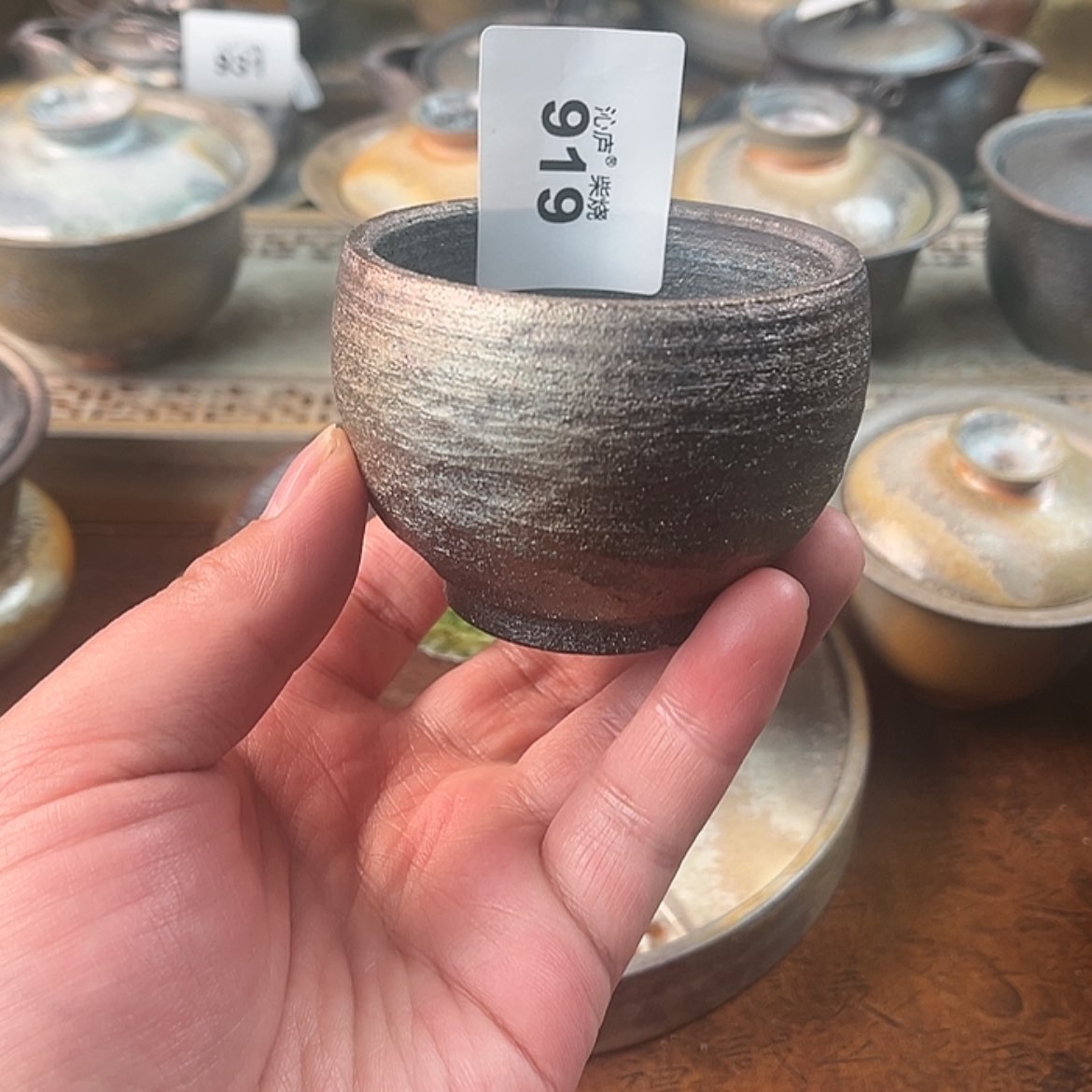 【闪购商品】沁庐柴窑古法柴烧手工茶具